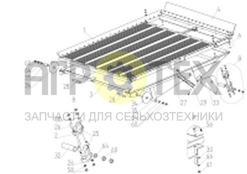 Решето нижнее (142.11.04.000Ф) (№1 на схеме)